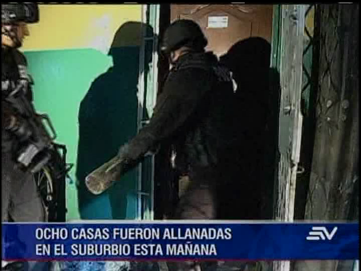 40 casas allanadas y 4 bandas desarticuladas tras operativo &#039;Temblor 2&#039;
