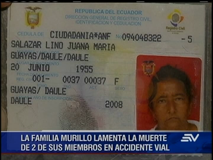 Dos mujeres mueren atropelladas en vía Daule-La Clemencia