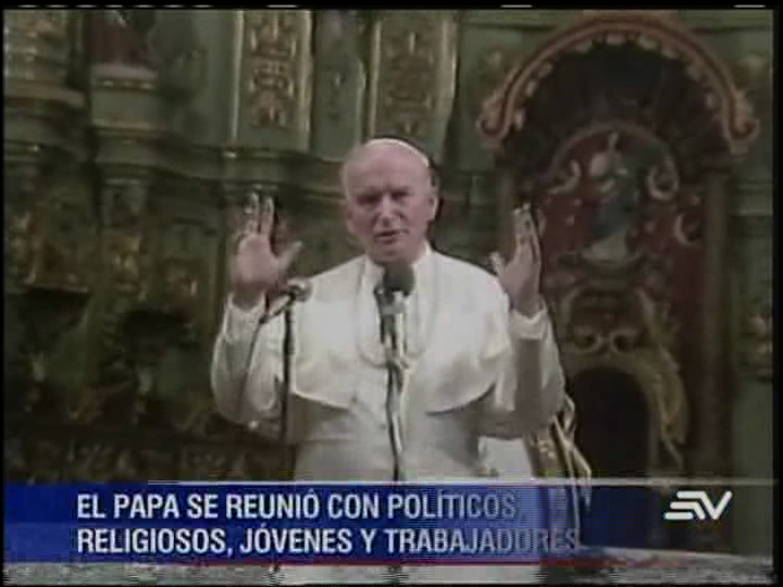 Así fue el recorrido del papa Juan Pablo II hace 30 años en Ecuador