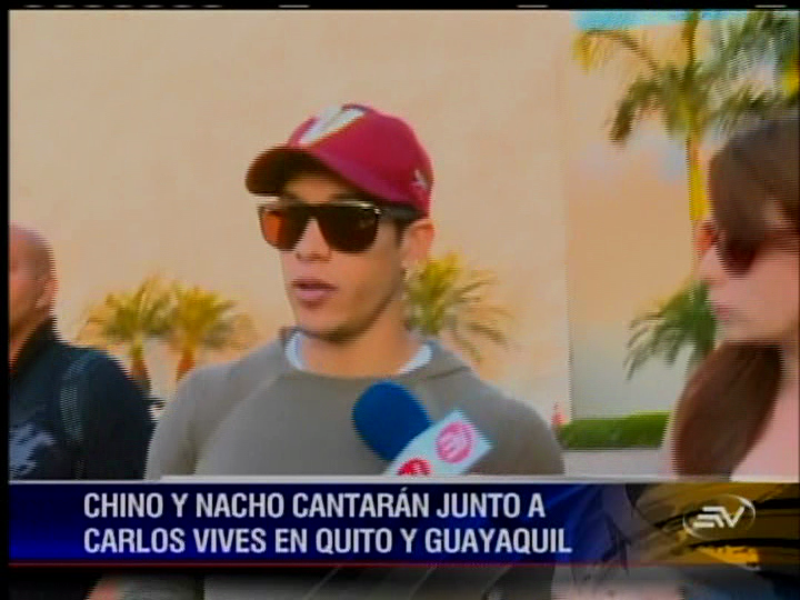 Chino &amp; Nacho ya están en Ecuador y hablaron con Ecuavisa