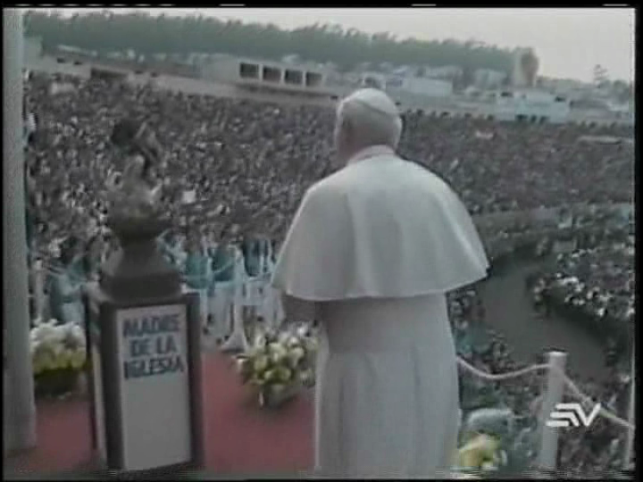 Así fue el recorrido del papa Juan Pablo II hace 30 años en Ecuador