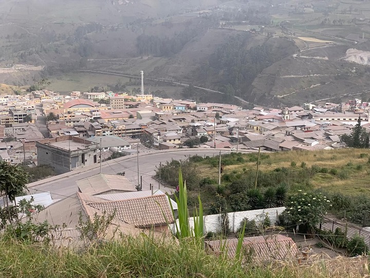 Caída de ceniza del volcán Sangay se registra en Morona Santiago, Chimborazo y Guayas
