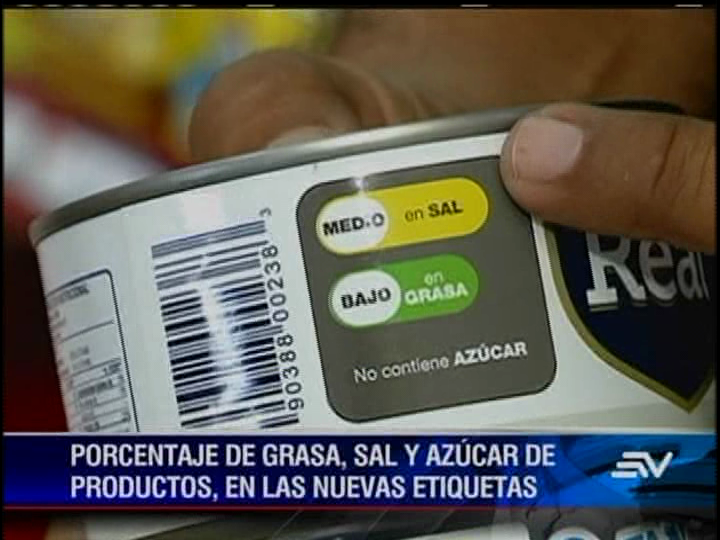 95% de productos comestibles cumplen con nuevo etiquetado