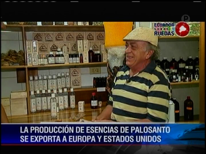 El italiano que encontró en el palo santo de Puerto López su sueño