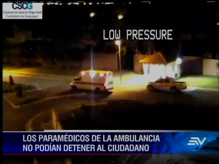 Ciudadano que fingió dolencia y secuestró ambulancia en Guayaquil, será juzgado
