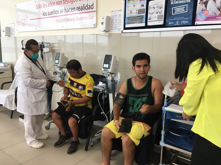 Hinchas de BSC, que sufrieron accidente en Perú, ya están en Ecuador