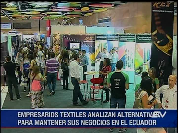 Feria Colombiatex, una alternativa para textileros ecuatorianos