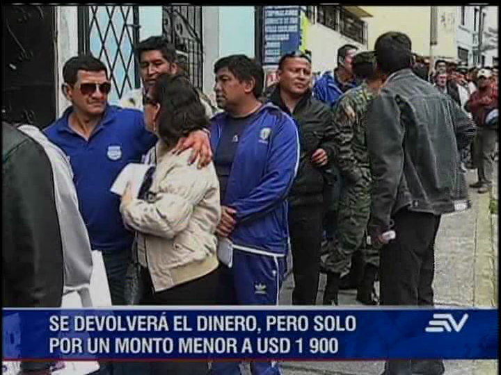 Cooperativa del Ejército devuelve hasta $1.900 a perjudicados
