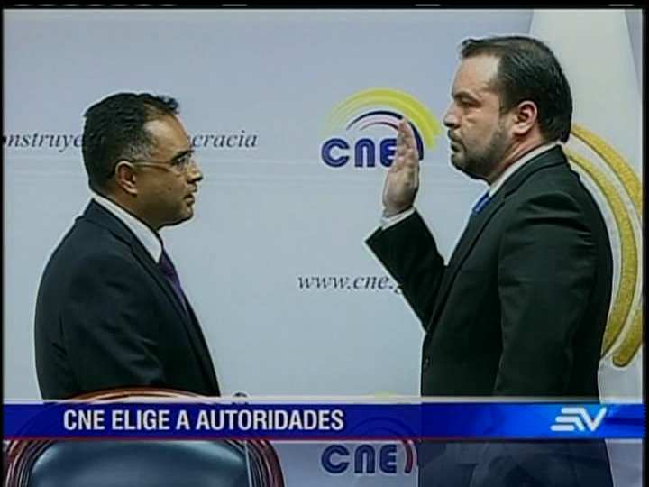 Paúl Salazar es el nuevo presidente del Consejo Nacional Electoral
