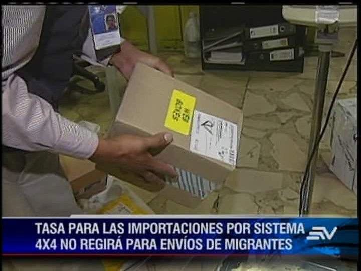 Impuesto de $42 a sistema 4x4 se aplicará desde septiembre
