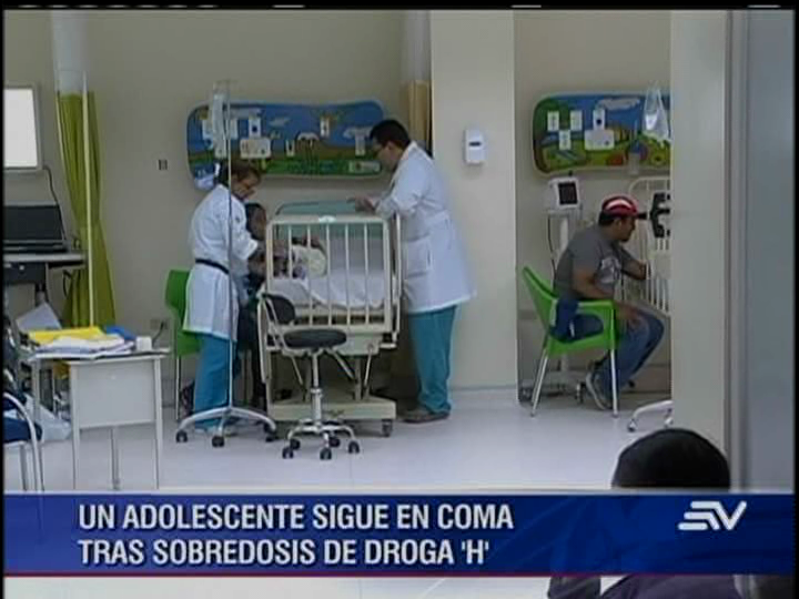 Menor de edad en coma por sobredosis de “h” en Guayaquil
