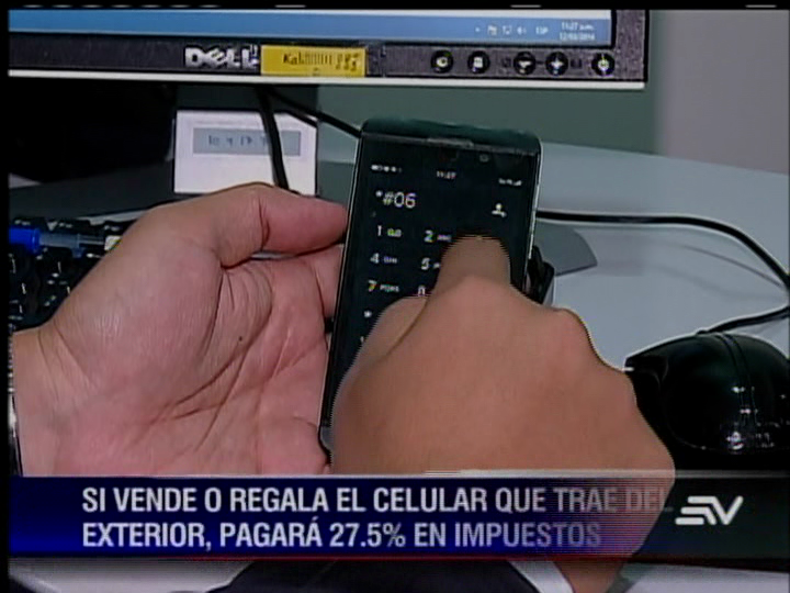 Desde hoy rige nueva medida para registrar celulares que ingresen al país