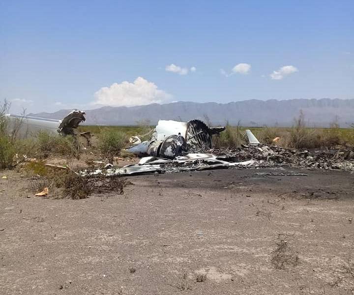 Un jet cae en México con 13 personas a bordo