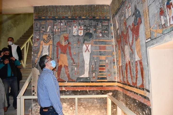 Egipto reabre la tumba de Ramses I tras su restauración