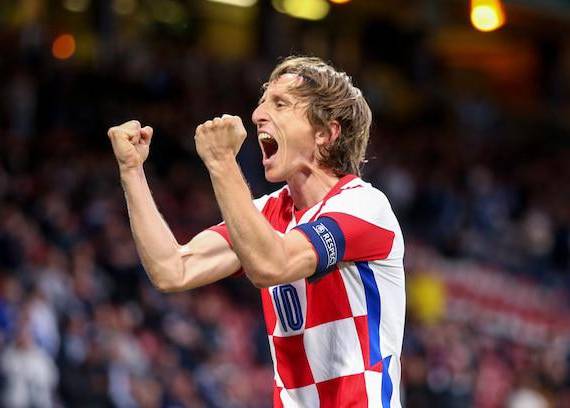 Luka Modric, figura de Croacia.