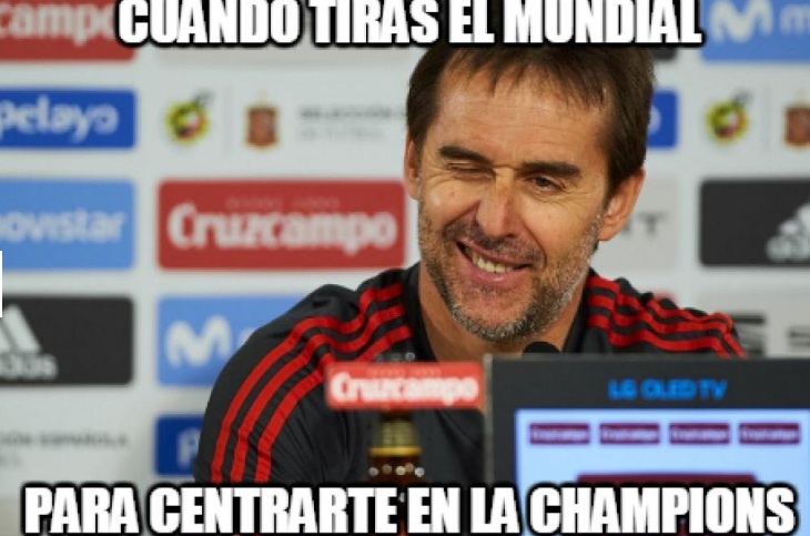 Los 10 mejores memes sobre la salida de Julen Lopetegui