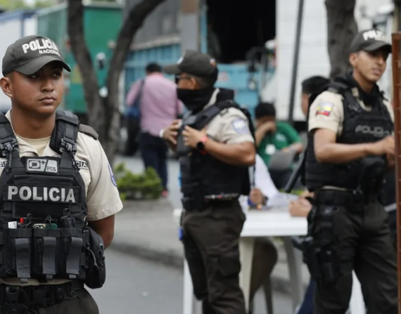 Miembros de la Policía Nacional.