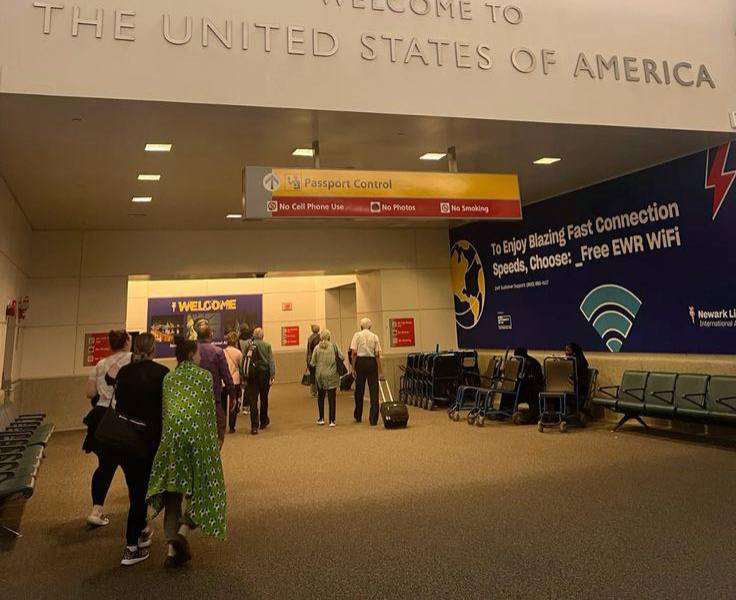 Imagen referencial de la entrada a Estados Unidos en un aeropuerto.