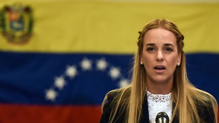 Lilian Tintori llegó a España junto a su hija menor