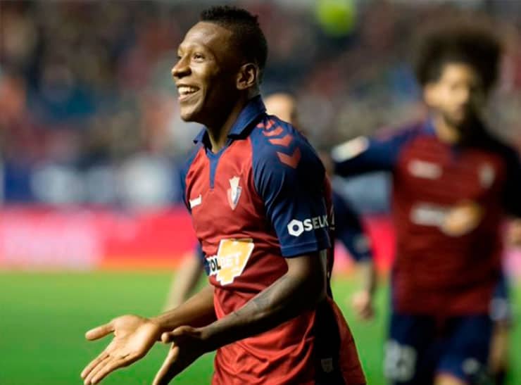 Pervis Estupiñán, resalta en empate del Osasuna