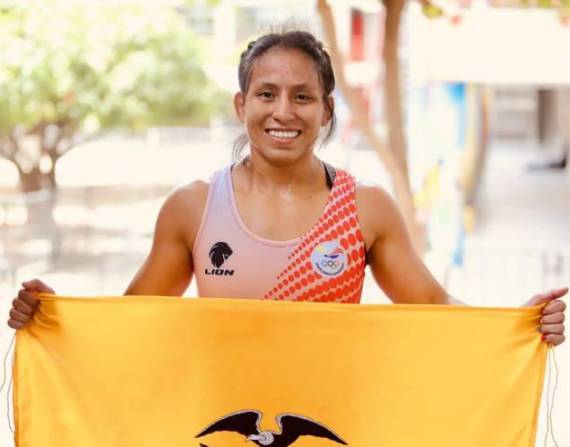 Luisa Valverde, deportista ecuatoriana.