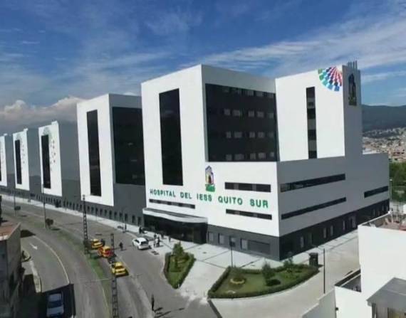El Hospital IESS Quito Sur fue inaugurado en diciembre del 2017 y tiene capacidad para 450 camas.