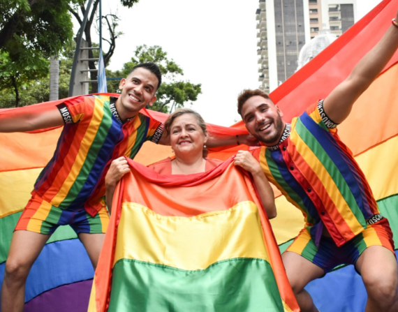 Marcha LGBTI en Guayaquil, en 2019.