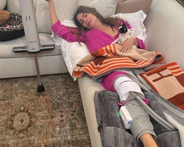 Captura de pantalla de las stories de Sofía Vergara.