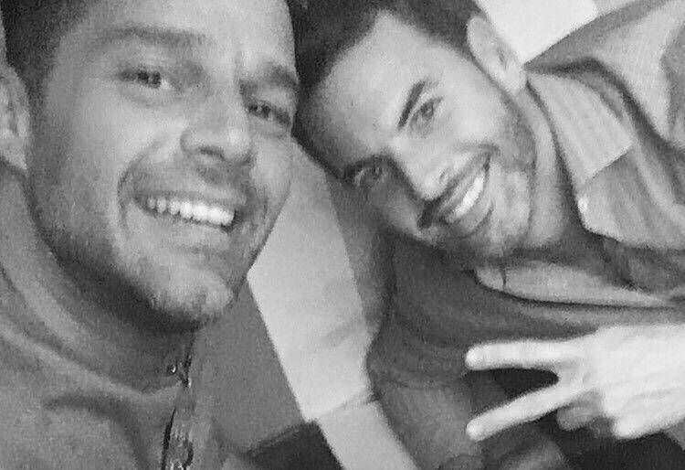 Ricky Martin y Carlos González