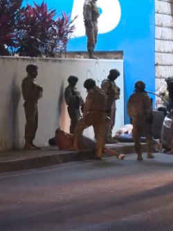 Militares persiguieron a un carro en el túnel del Cerro Santa Ana | 27-05-2025