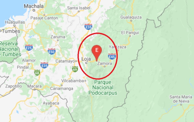 Reportan 2 sismos en Ecuador en la madrugada del jueves