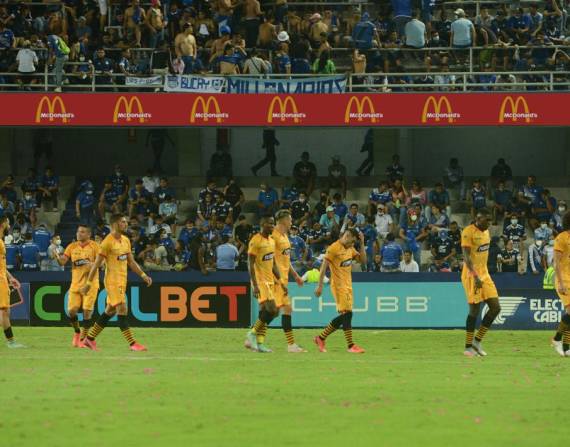 Los 'amarillos' perdieron el clásico del astillero el pasado domingo.
