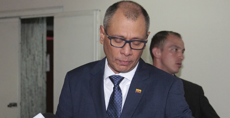 Jorge Glas enfrentará cargos por peculado en bloque Singue