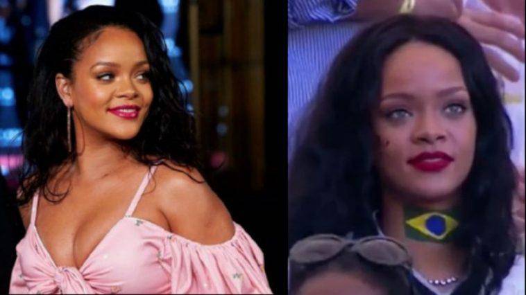 El Mundial 2014 dio mucho de qué hablar, entre ellas, el parecido de Rihanna con una modelo de Brasil.