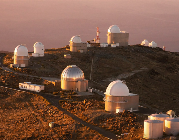 Imagen del observatorio La Silla, en Coquimbo.
