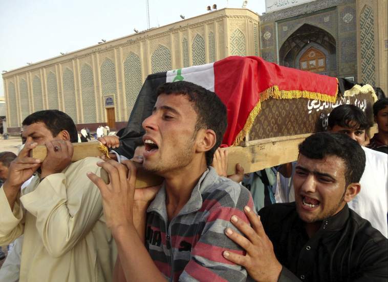 Más de 20 muertos por ataque bomba durante funeral en Irak