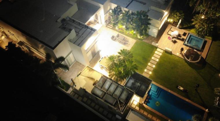 Mansión de Pablo Muentes en Isla Mocolí.