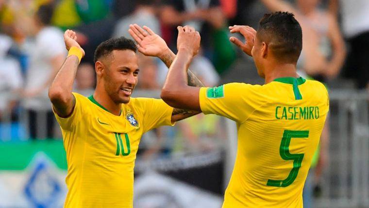 Brasil comienza a prepararse para su partido con Ecuador