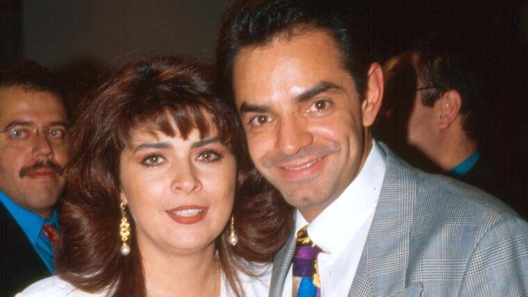 Victoria Ruffo y Eugenio Derbez en una imagen de archivo.