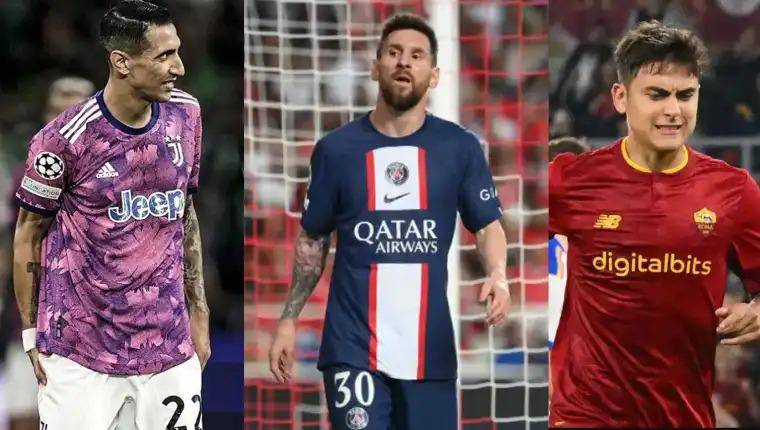 Lesiones de Messi, Dybala y Di María preocupan a Argentina