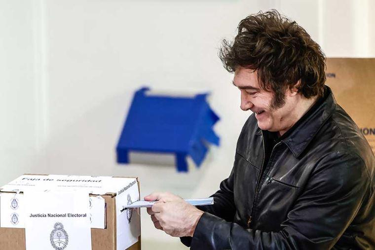 Javier Milei, presidente de Argentina