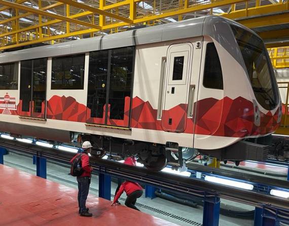 El Metro de Quito cuenta con 18 que se movilizarán a lo largo de 22,6 kilómetros en 15 estaciones.