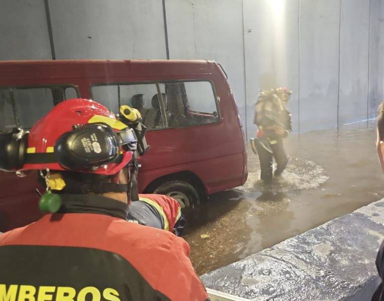 Evacuación de un menor de edad.