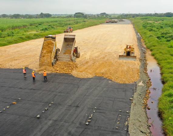 El Gobierno Provincial está encargado de la construcción de las vías de acceso al Quinto Puente.