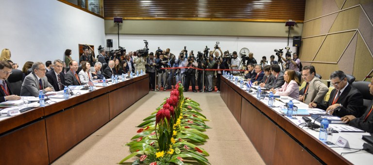 Migración, uno de los temas abordados en reunión histórica entre EE.UU. y Cuba