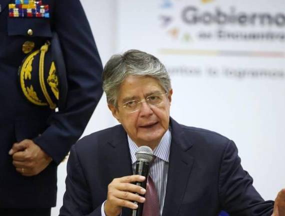 Presidente de Ecuador, Guillermo Lasso. Foto: API/Archivo
