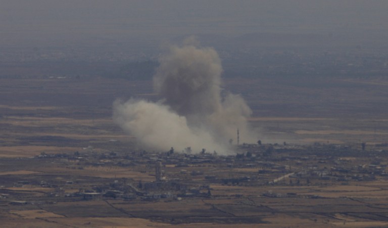 Al menos 18 yihadistas muertos tras un bombardeo en Siria