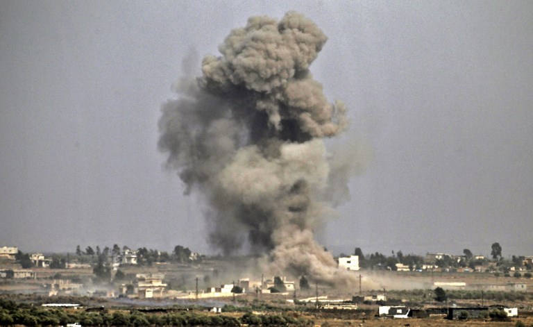 Más de 150 muertos en una ola de atentados del Estado Islámico en el sur de Siria