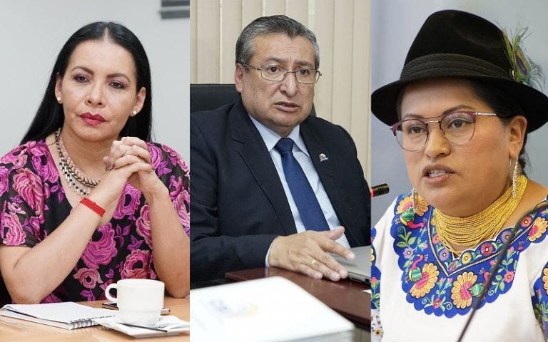 Presidenta del CNE y vocales reaccionan ante investigación de Fiscalía