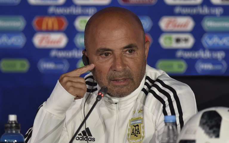 Sampaoli revela la alineación de Argentina ante Islandia
